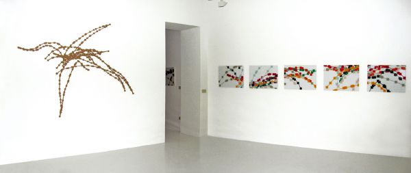 PL exhibition view Carbone.to Gallery Turin 2004